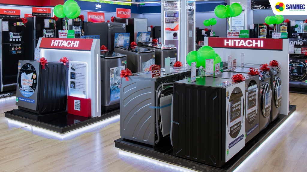 Mua máy giặt Hitachi chính hãng