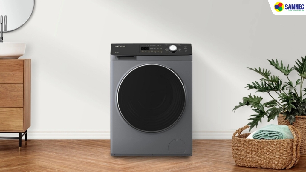 Máy giặt Hitachi lồng ngang