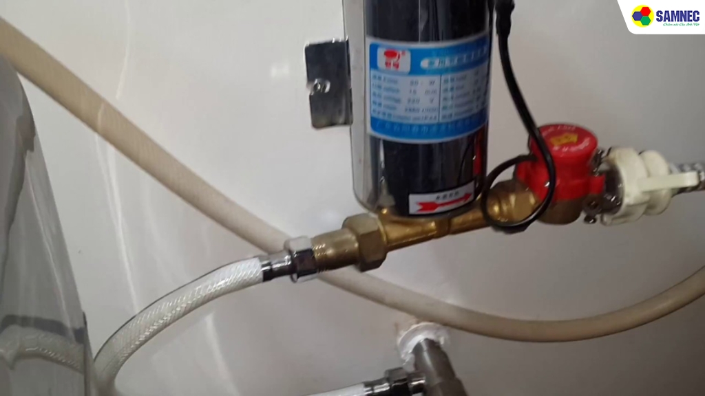 Áp suất nước đầu vào yếu