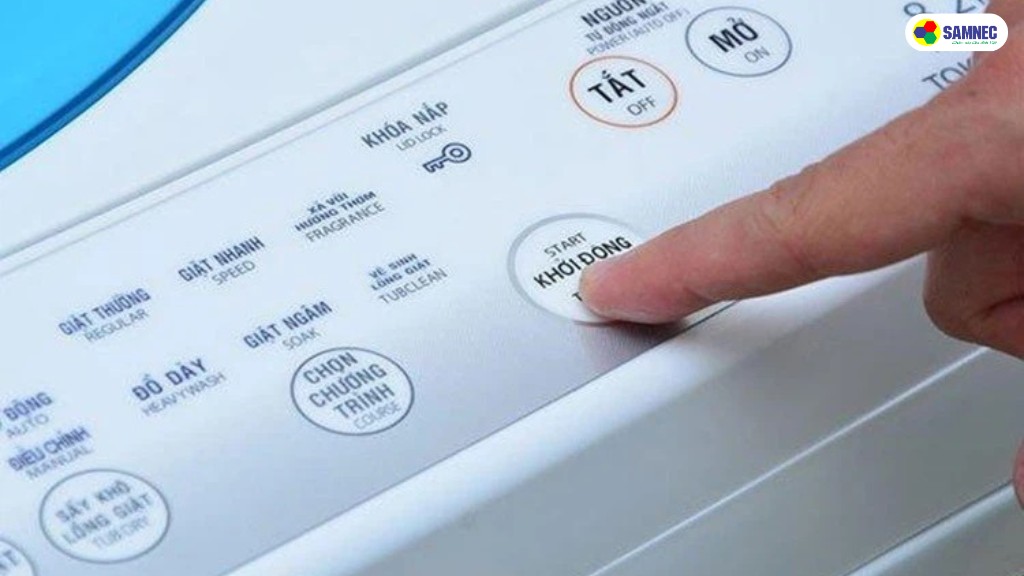 cách khắc phục máy giặt Toshiba báo lỗi E1