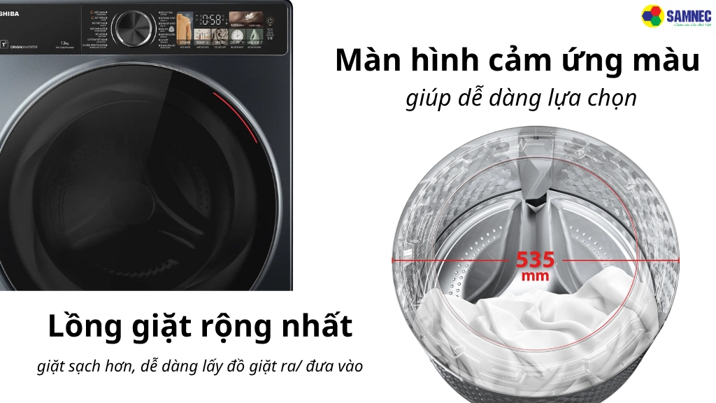 Thiết kế hiện đại và dễ sử dụng 