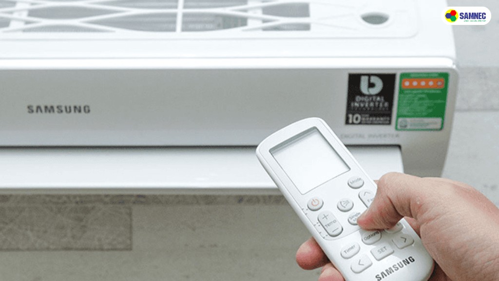 Cách reset máy lạnh Samsung bằng remote
