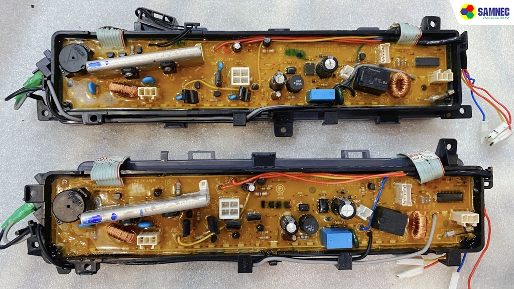 Bo mạch máy giặt bị hỏng