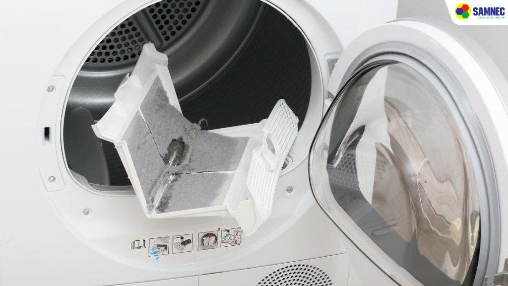 Tại sao cần thường xuyên làm sạch máy sấy quần áo