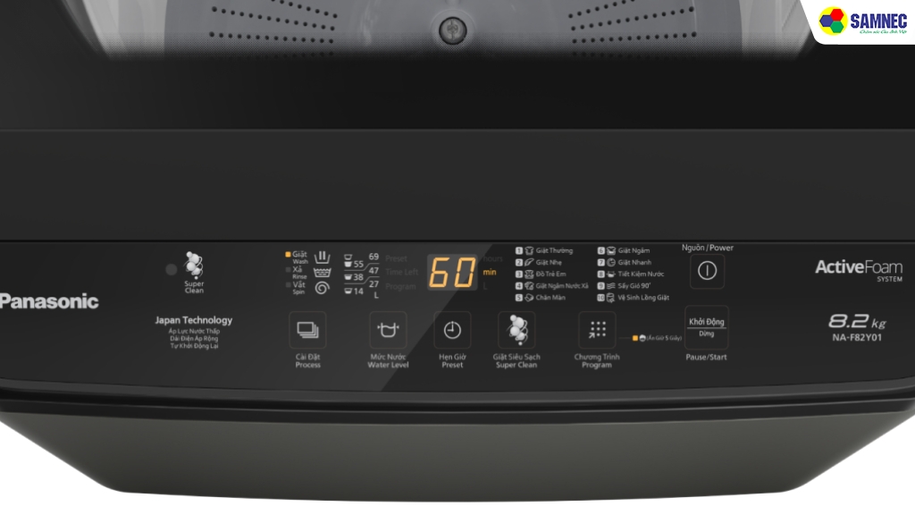 Các chương trình giặt hiện đại