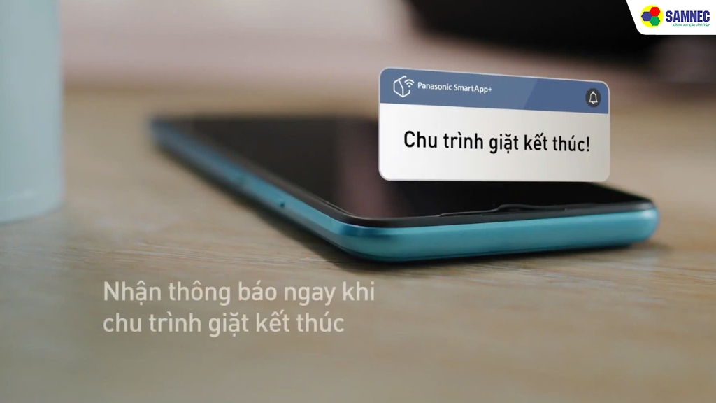 Thông báo khi hoàn tất chu trình giặt