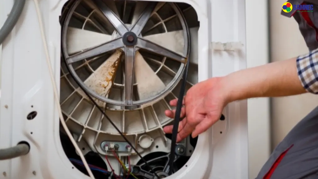 Máy giặt Panasonic hỏng dây đai