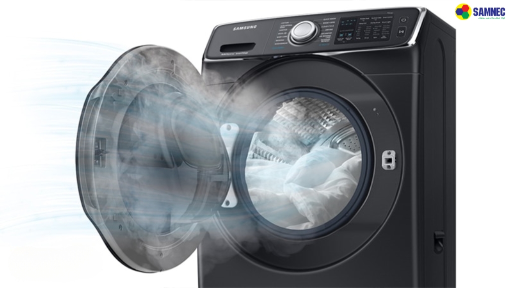 Hướng dẫn sử dụng chức năng sấy máy giặt sấy Samsung