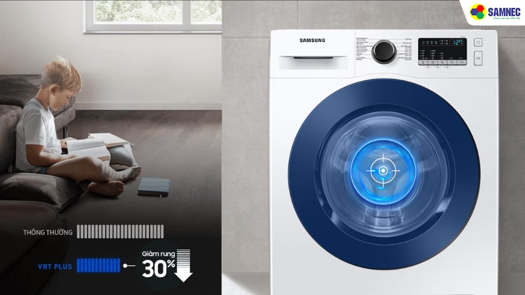 Cơ chế hoạt động công nghệ VRT Plus máy giặt Samsung