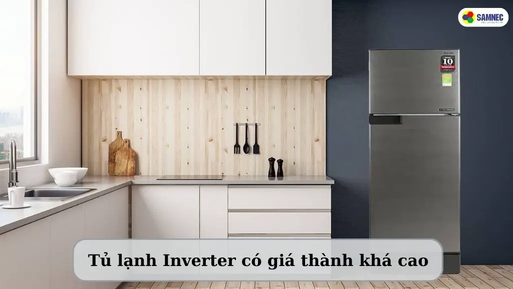 nhược điểm của tủ lạnh inverter