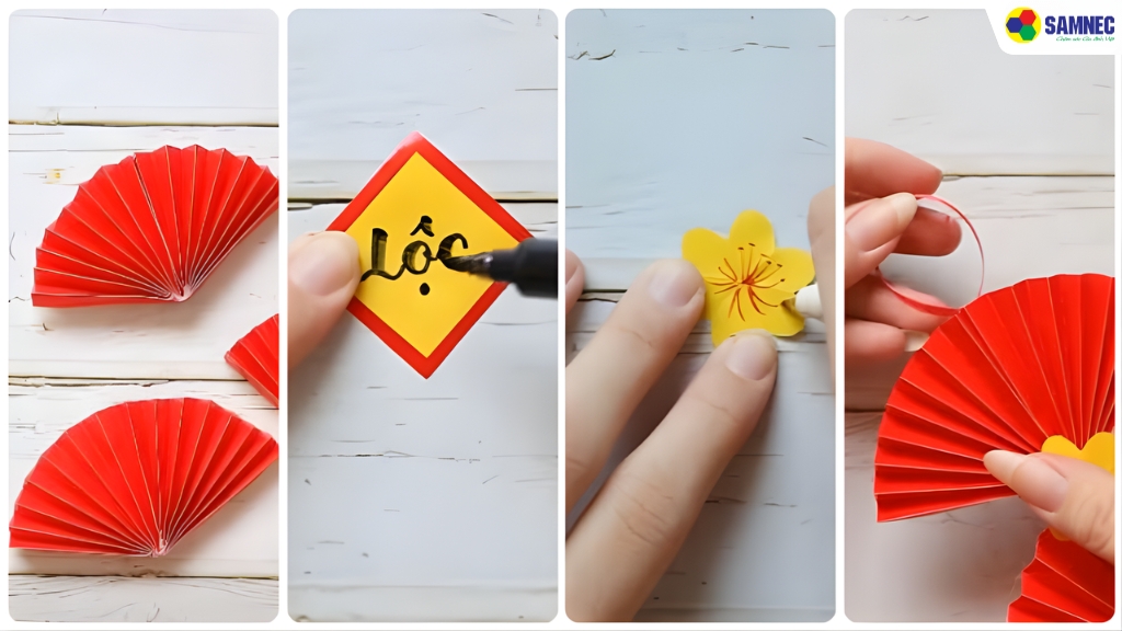 Tận dụng đồ cũ để trang trí không gian ngày Tết