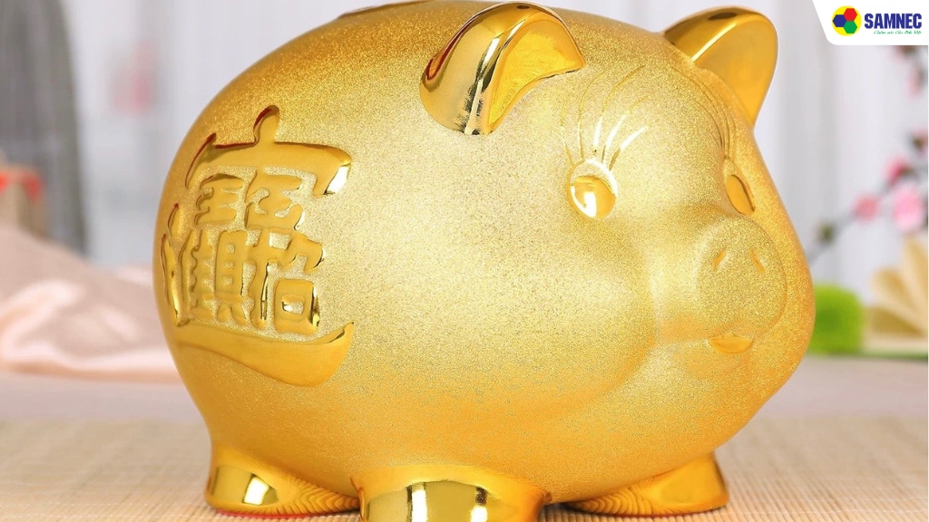 Mua heo đất để “nuôi lộc”