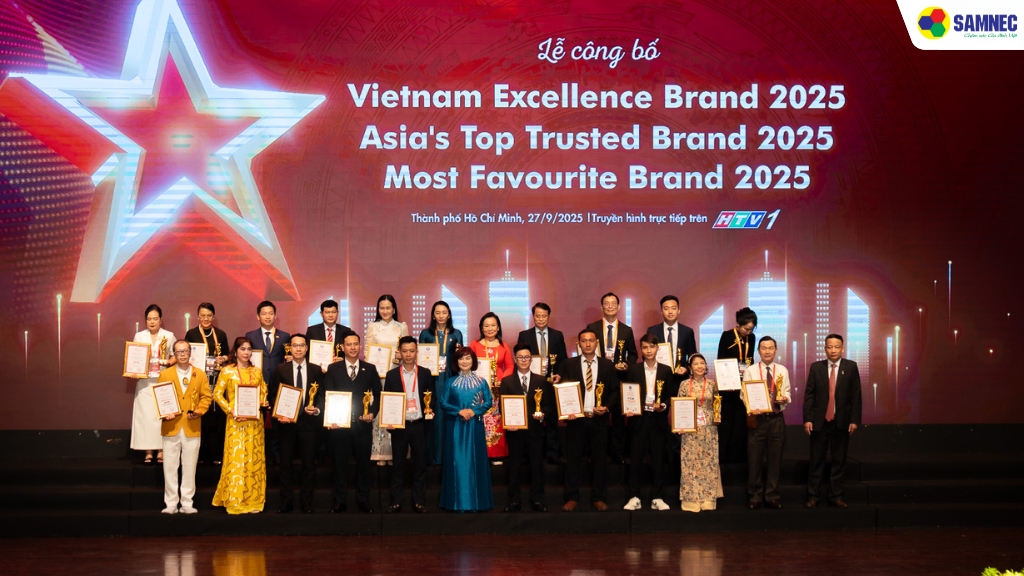 lễ công bố Thương hiệu Uy tín hàng đầu Châu Á 2025