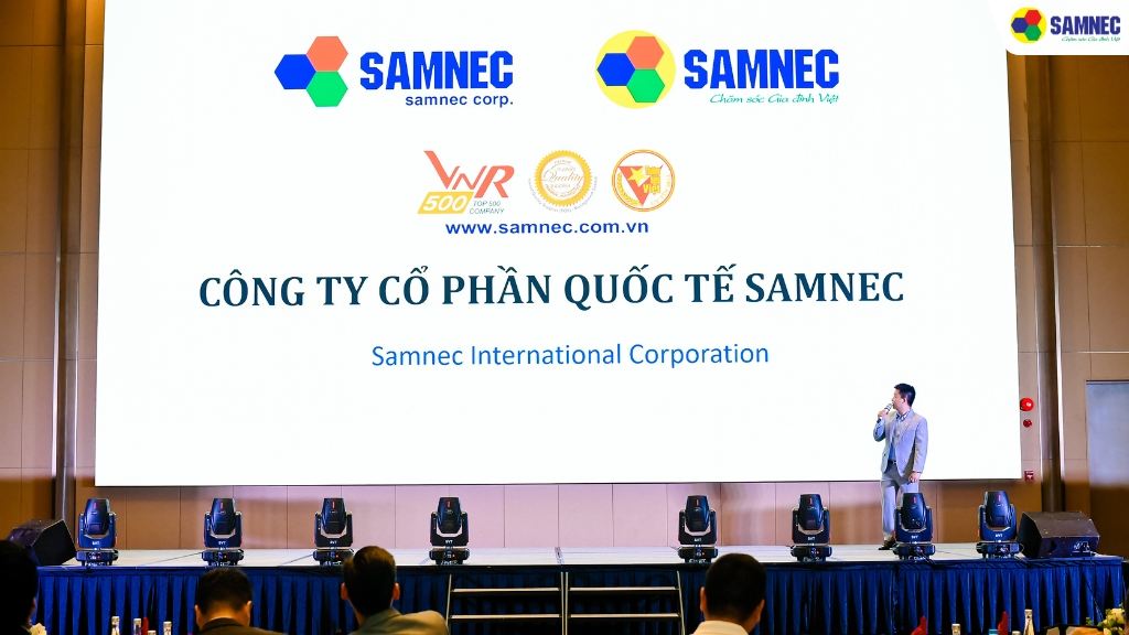 Samnec cũng đã trình bày những kế hoạch kinh doanh