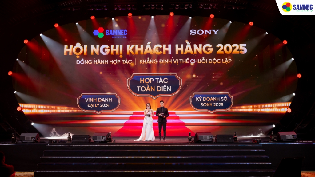 Hội nghị Khách hàng Samnec - Sony 2025