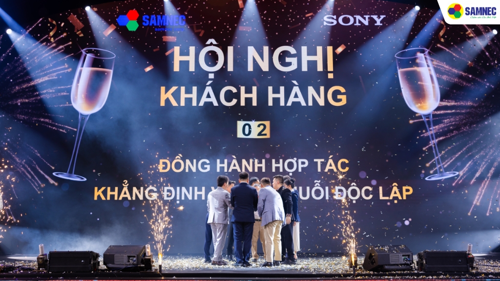 Hội nghị Khách hàng Sony - Samnec 2025