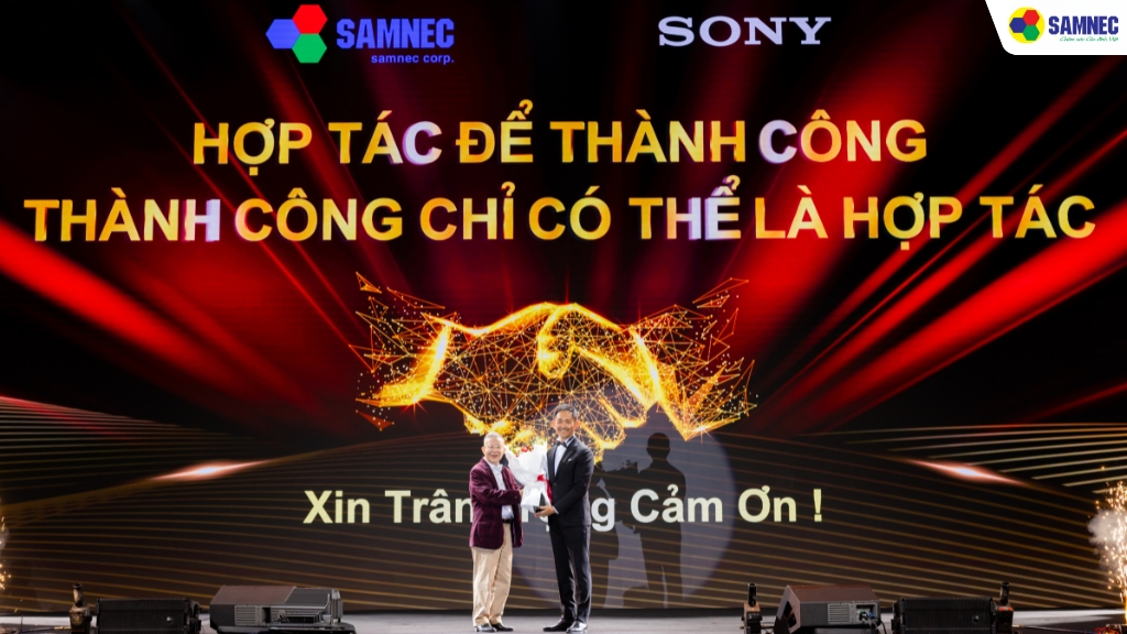 Sự kiện Hội nghị Khách hàng Samnec - Sony 2025 đã diễn ra thành công tốt đẹp