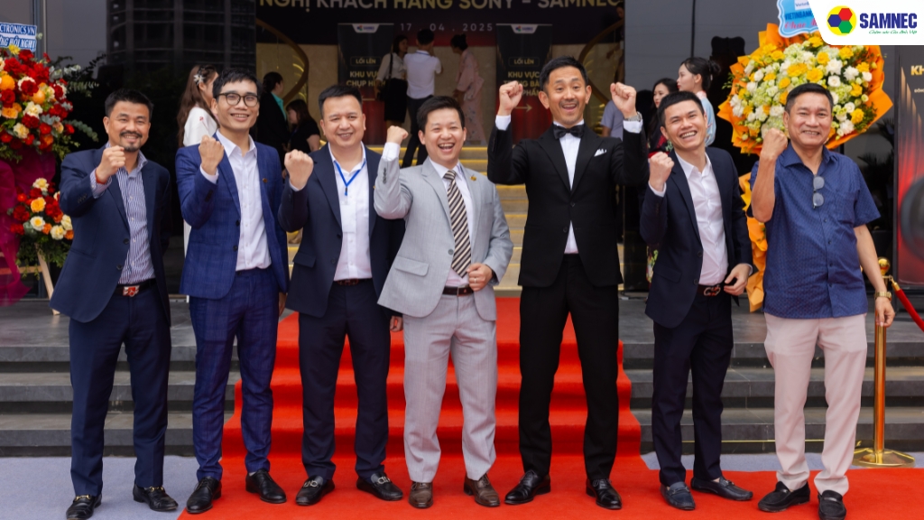Hội nghị khách hàng Samnec - Sony 2025 vinh dự đón tiếp đông đảo khách mời