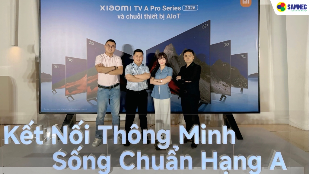 SAMNEC tại sự kiện ra mắt sản phẩm mới và chuỗi thiết bị thông minh AIoT 2025 