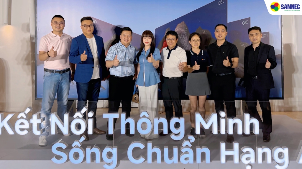 SAMNEC tại sự kiện ra mắt sản phẩm xiaomi