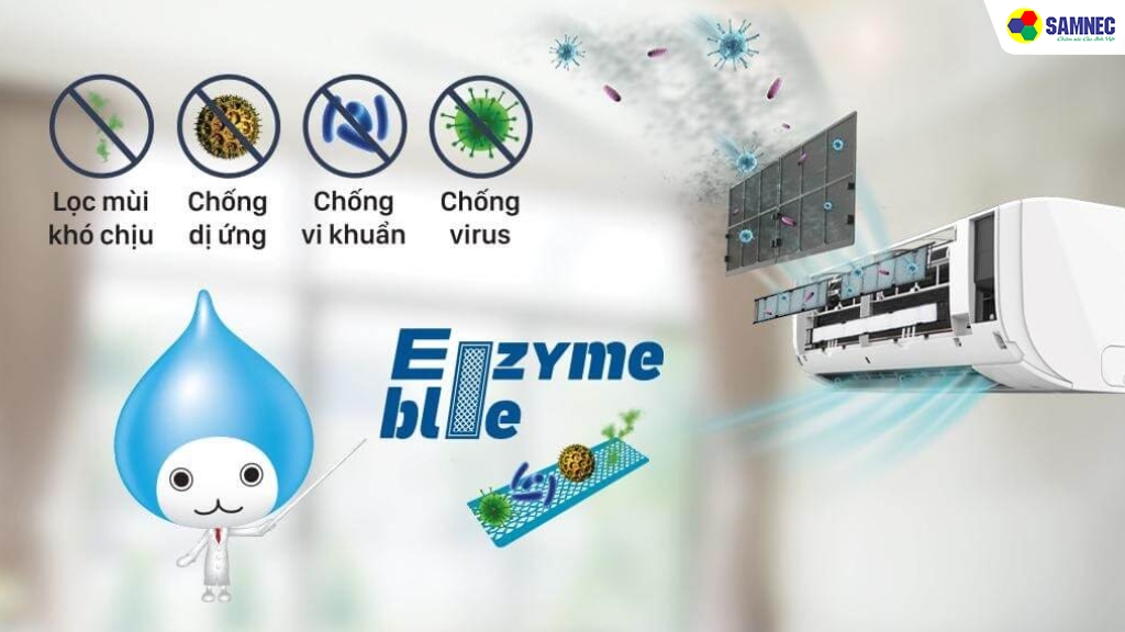 phin lọc Enzyme Blue