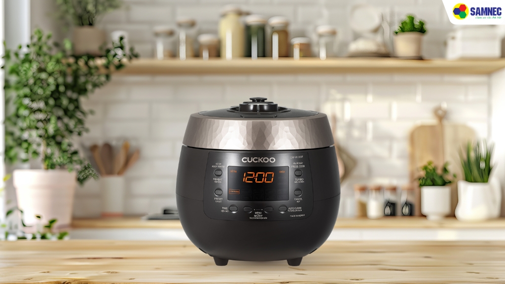 Nồi cơm điện tử áp suất 1.8 lít Cuckoo CRP-R1000F/BKGBCRVNCV