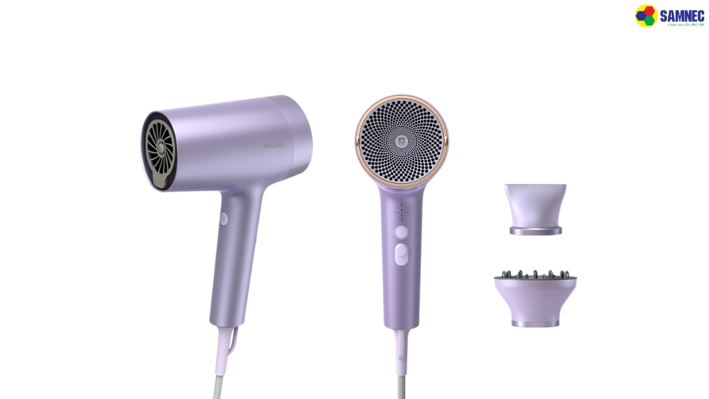 Thiết kế máy sấy tóc Philips BHD720/10 nhỏ gọn