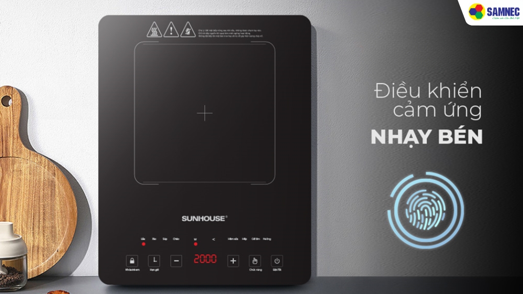 Thiết kế bếp từ Sunhouse SHD6805