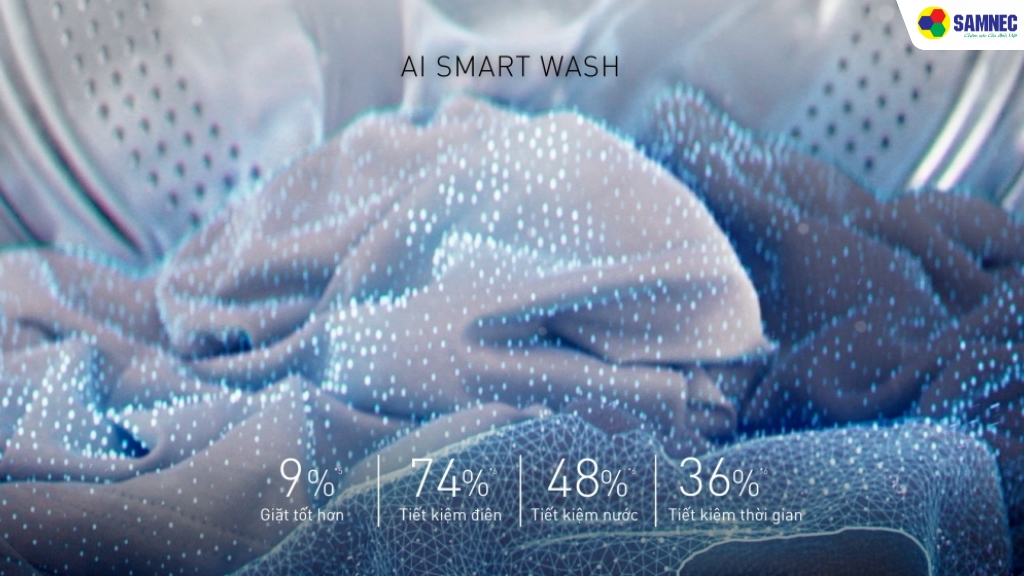 Công nghệ AI Smart Wash