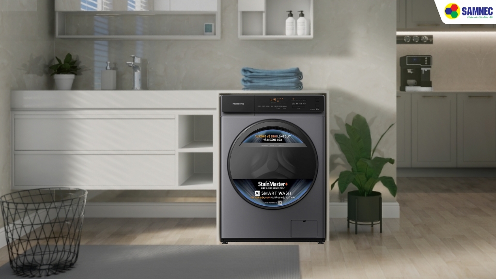 Máy giặt Inverter 9 kg Panasonic NA-V90FA1LVT