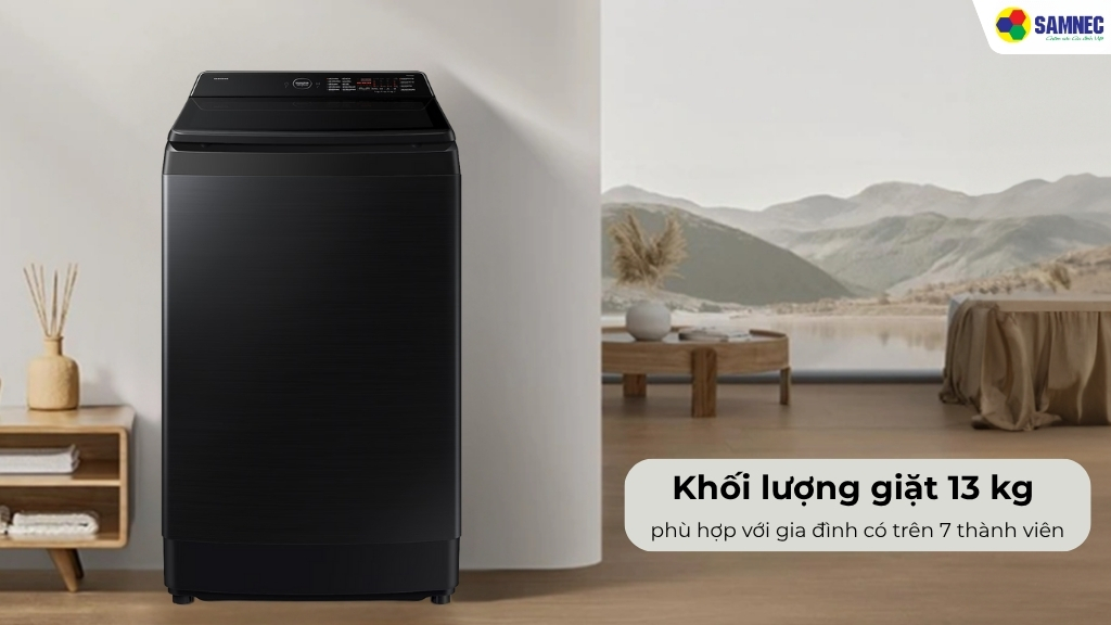 Khối lượng giặt Samsung WA80F13S5BSV