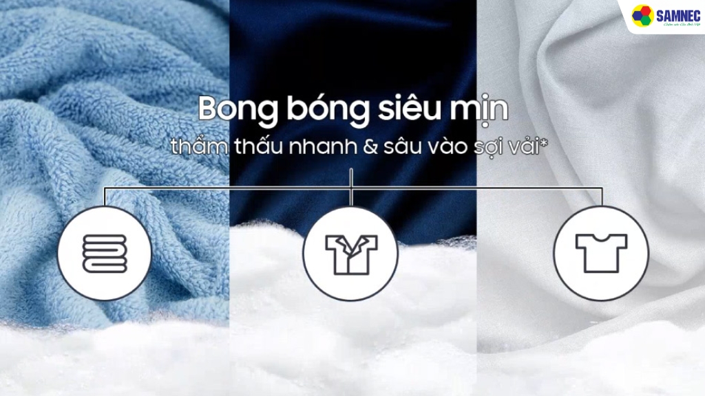 Bong bóng siêu mịn Ecobubble