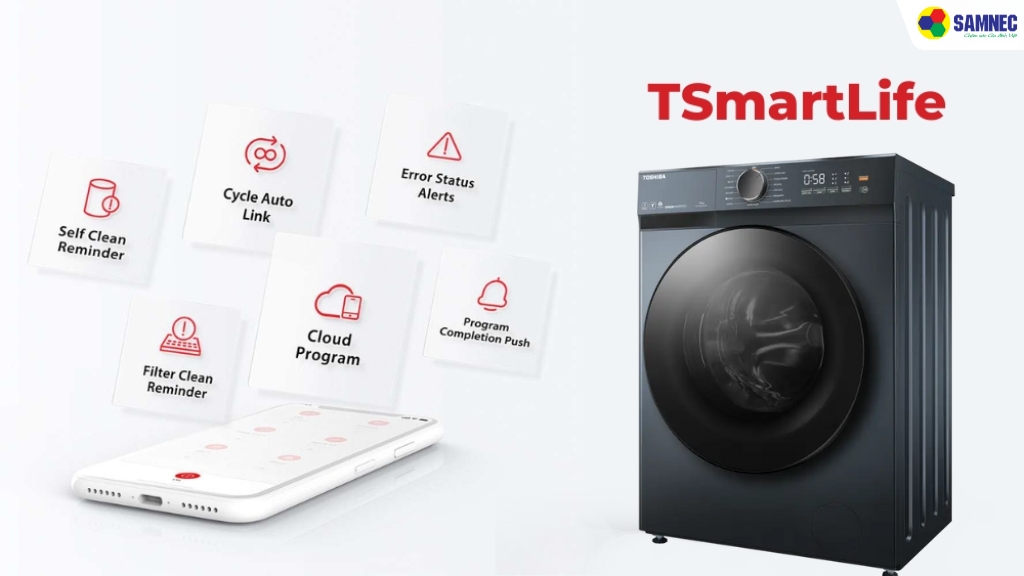 kết nối với điện thoại thông qua TSmartLife
