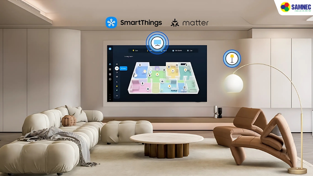 Tiện ích khác trên Tivi Samsung Crystal 43 inch 4K UA43U8000FKXXV