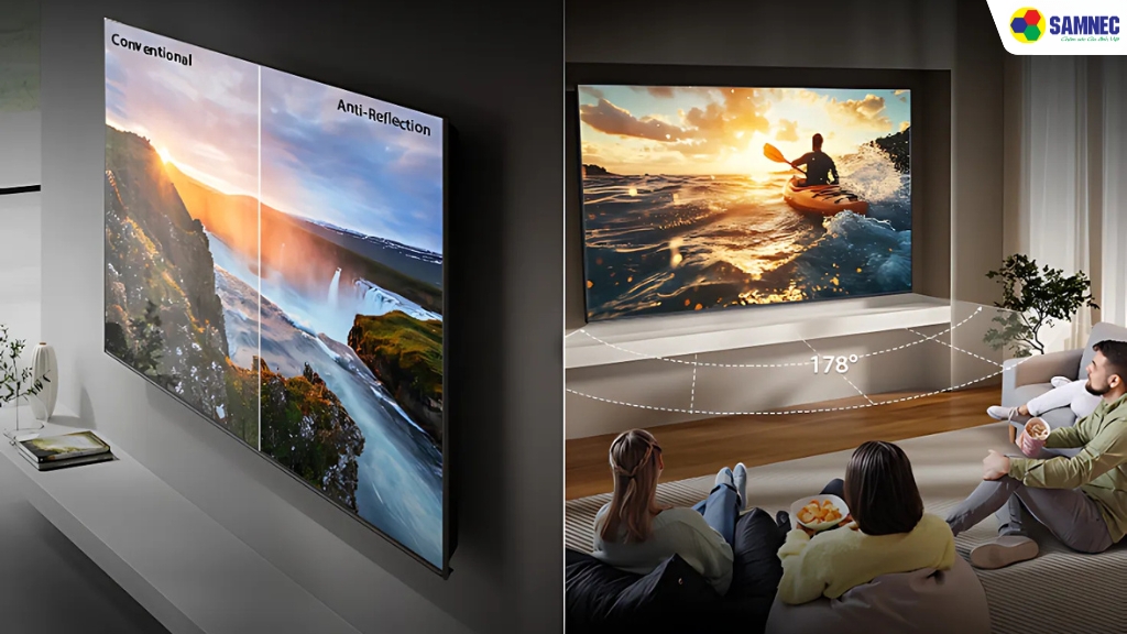 Thiết kế Smart Tivi Mini LED AI 4K Toshiba 75Z770RP