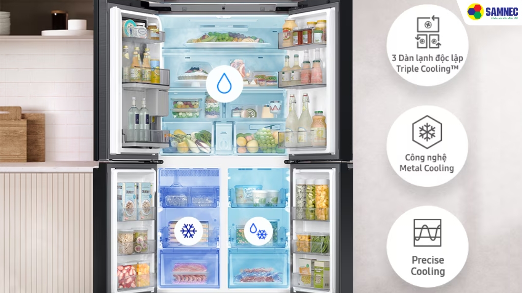 Hiệu quả làm lạnh, bảo quản thực phẩm