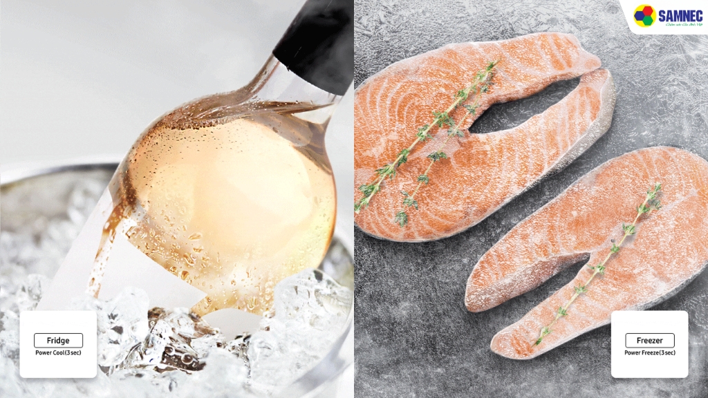 Chế độ Làm lạnh nhanh - Làm đông nhanh