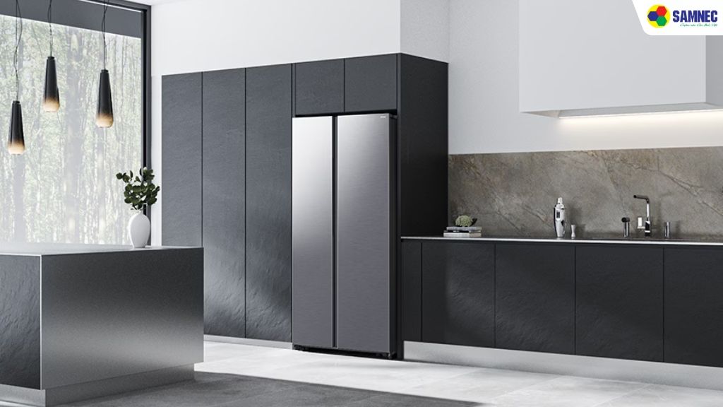 Tủ lạnh Side By Side 583 lít Inverter Samsung RS57DG400EM9SV