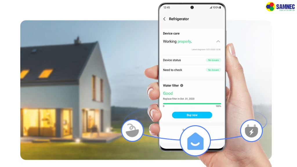 Quản lí thông minh SmartThings