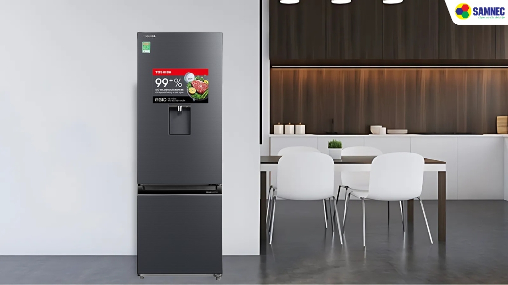 Tủ lạnh Inverter 321 lít Toshiba GR-RB405WEA-PMV(06)-MG