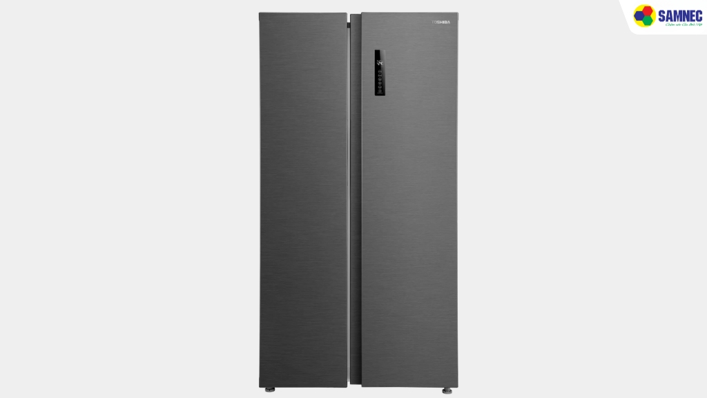 Thiết kế tủ lạnh Side By Side Inveter 555 lít Toshiba GR-RS696WI-PMV(60)-AG
