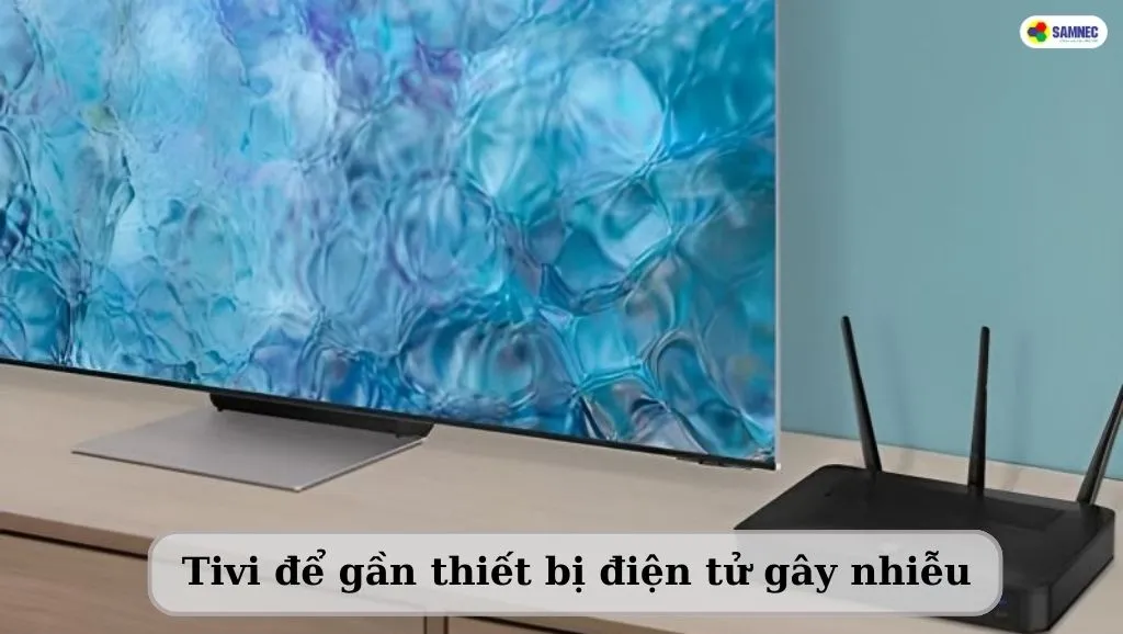 tivi bị rè tiếng do bị nhiễu sóng