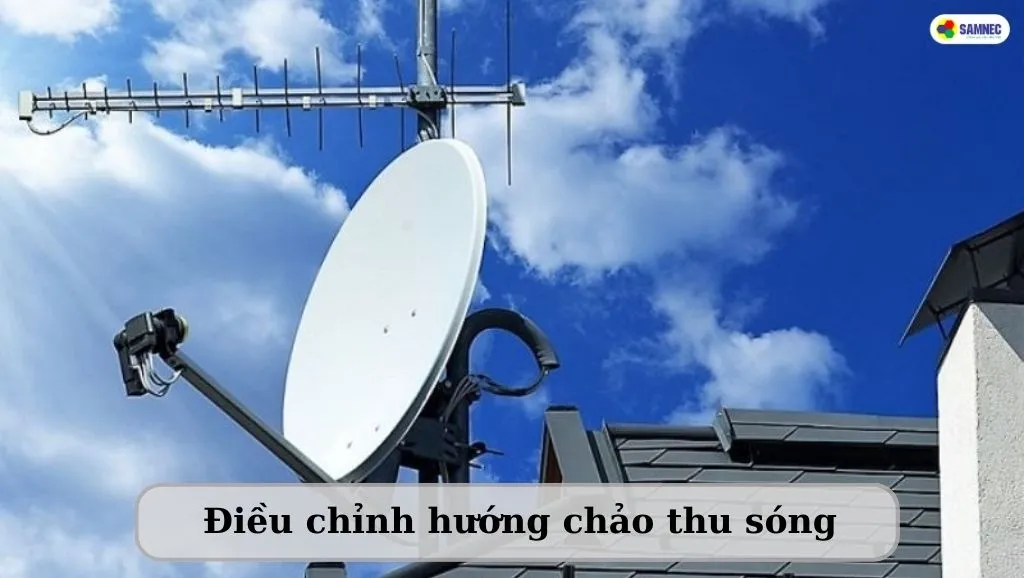 Sử dụng chảo thu sóng truyền hình