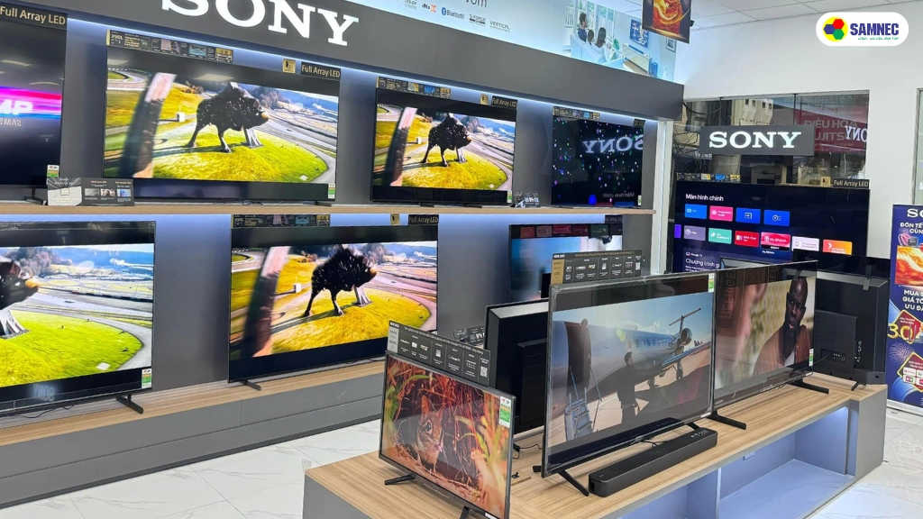 tivi hàng trưng bày đời mới