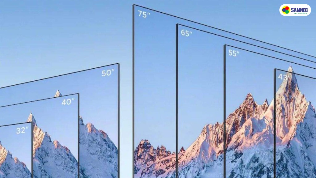 Thiết kế hiện đại, đa dạng kích thước màn hình