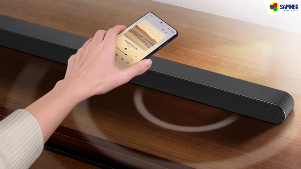 Loa thanh HW-S800D sở hữu siêu mỏng