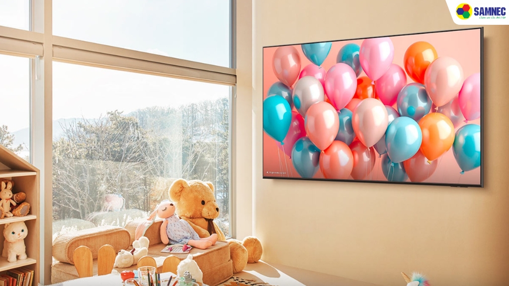 Thiết kế Smart Tivi QLED 4K Vision AI Samsung Q7F5 