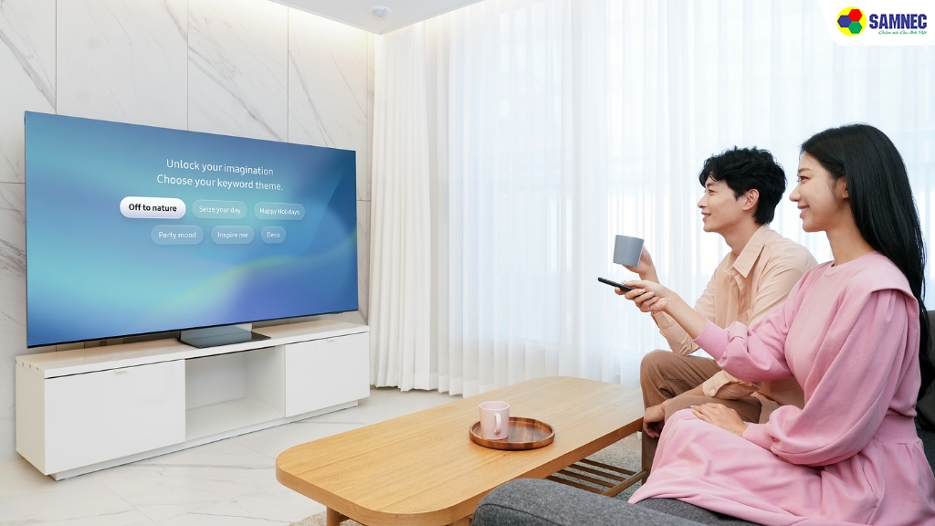 Tính năng nổi bật của Generative Wallpaper trên tivi Samsung