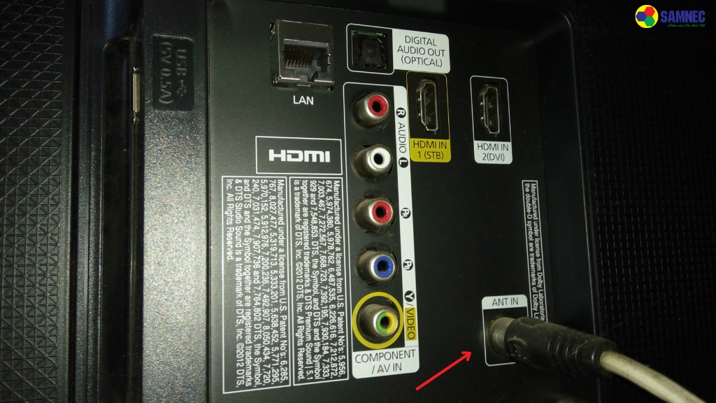 Cách khắc phục màn hình tivi Samsung bị nhiễu