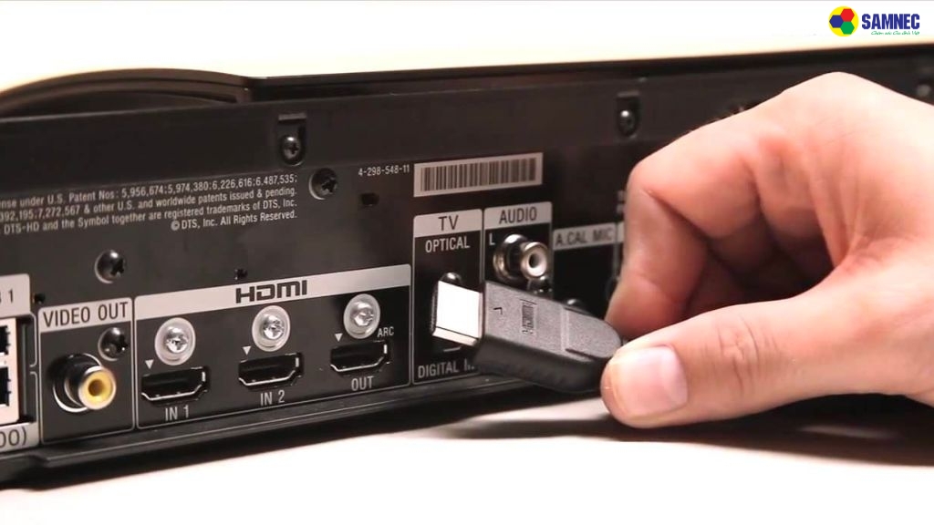 Cổng HDMI trên tivi Sony